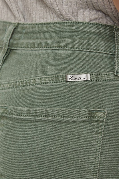 Corsica Kancan Olive Straight Jeans