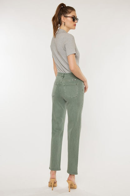 Corsica Kancan Olive Straight Jeans