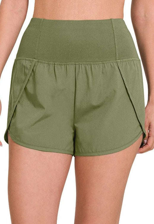 Jillian Butter Band Athletic Shorts