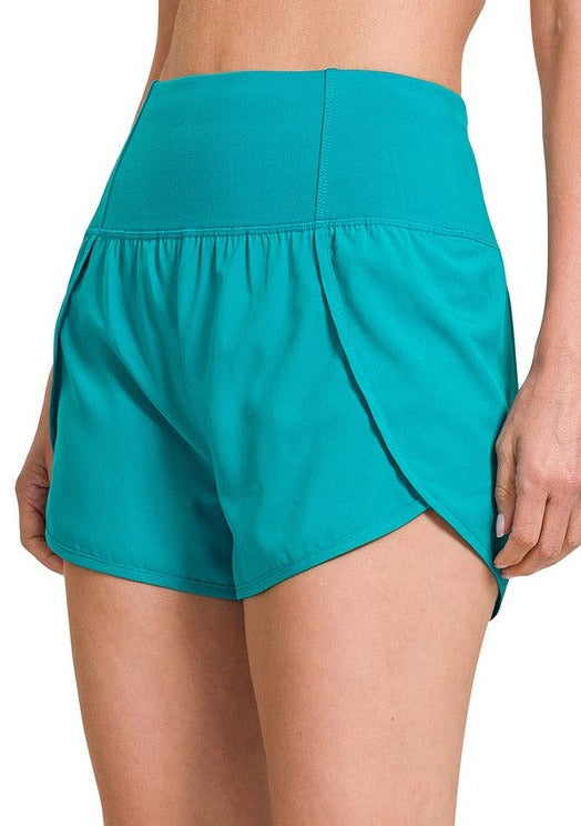 Jillian Butter Band Athletic Shorts