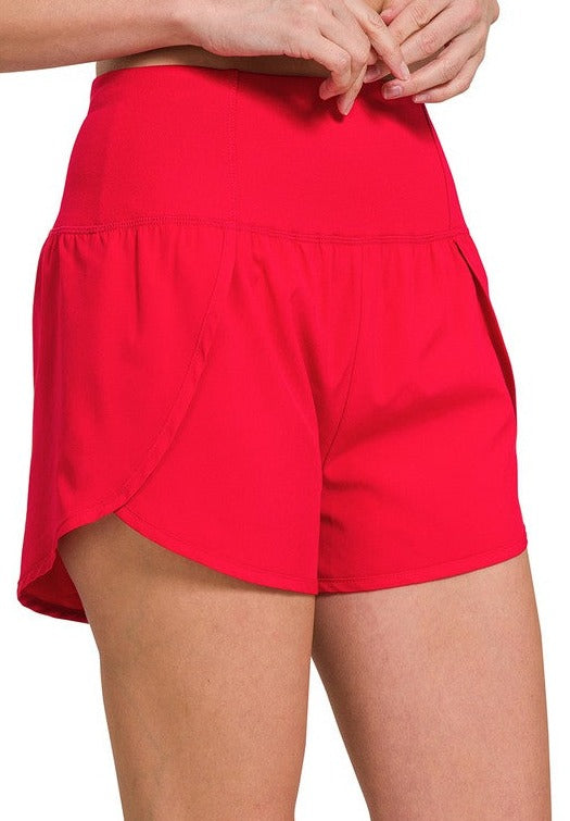 Jillian Butter Band Athletic Shorts