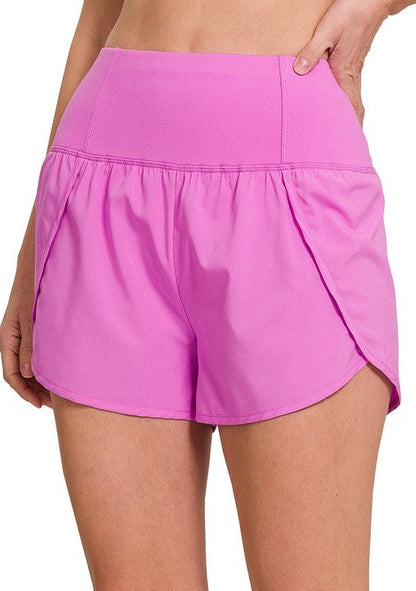 Jillian Butter Band Athletic Shorts