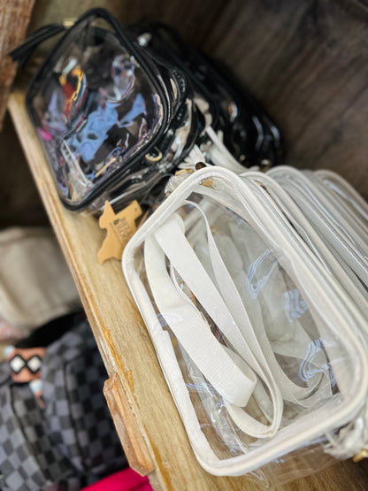 Quartzsite Clear Crossbody Bag