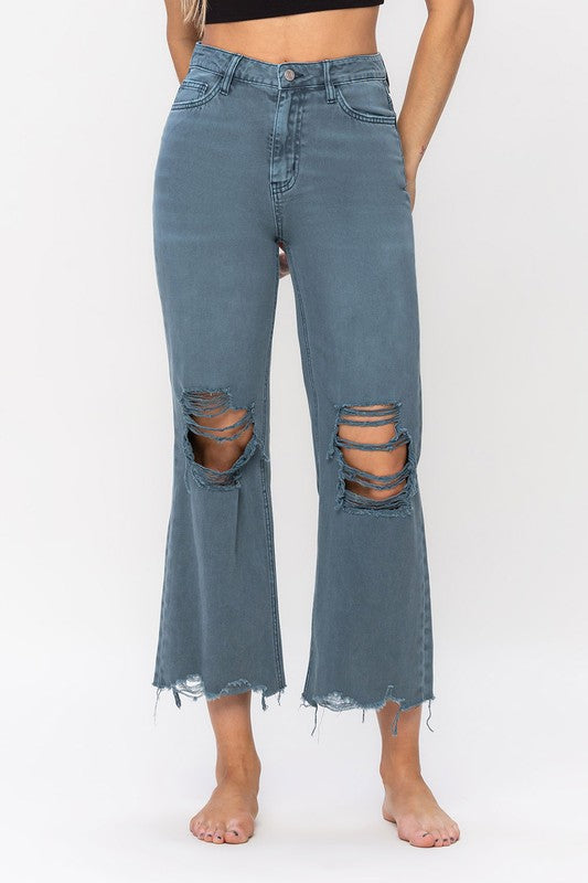 Leslie Vervet Balsam Crop Flares