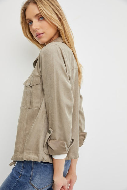 Cargo Bomber Shacket