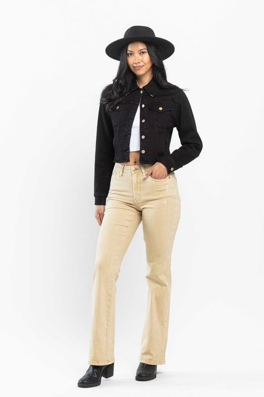 Revoltown Judy Blue Khaki Slim Boot Jeans