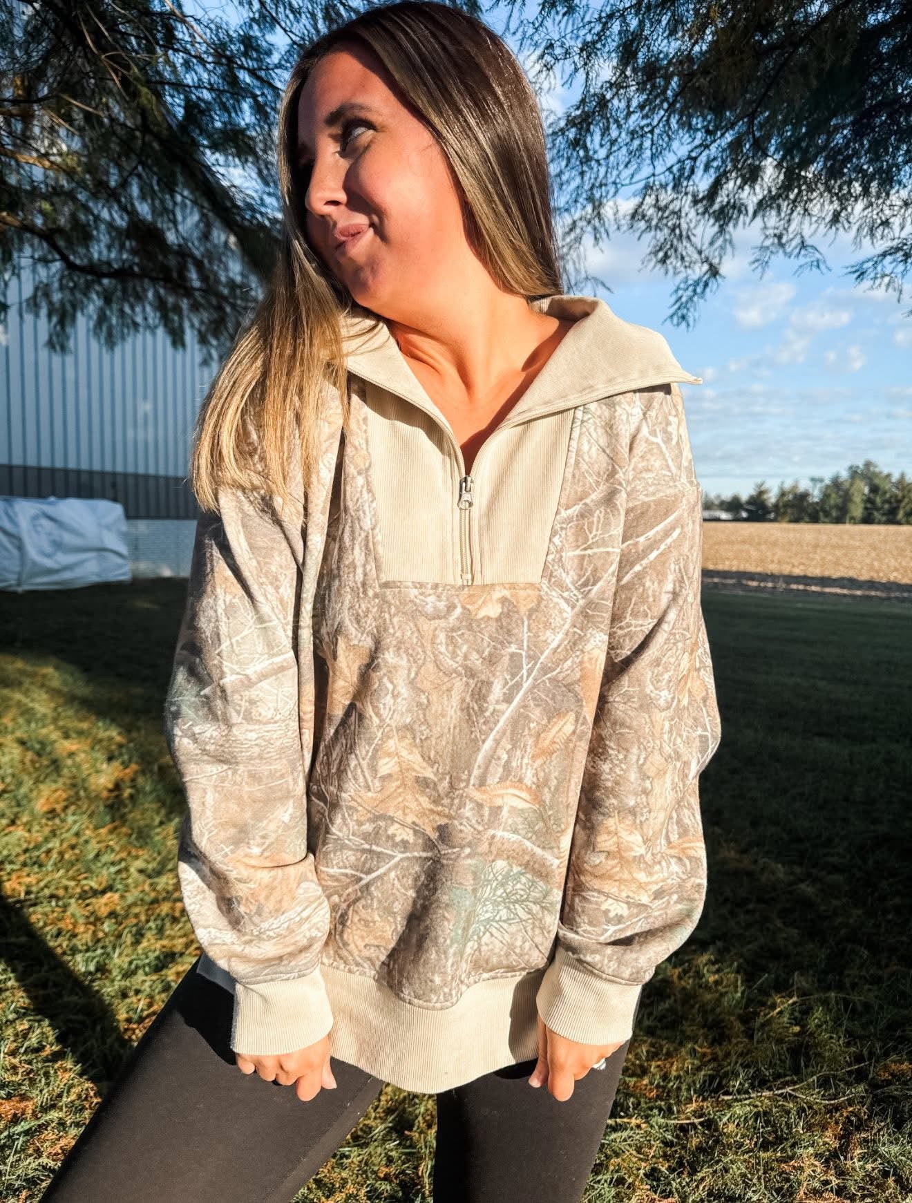 Amherst Camo Pullover