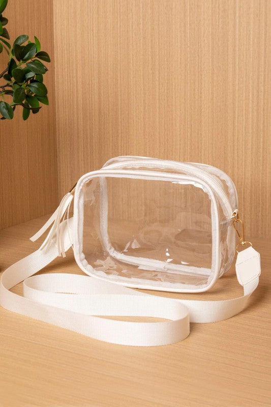 Quartzsite Clear Crossbody Bag