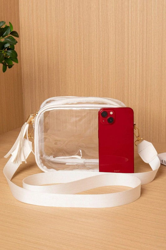 Quartzsite Clear Crossbody Bag