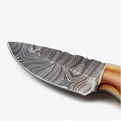 Titan Blaze Neck Knife with Leather Bolster