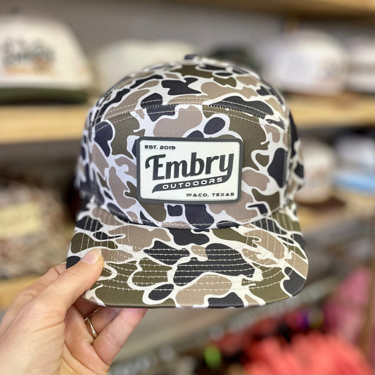 Mens Embry Outdoors Marsh Duck Camo Hat