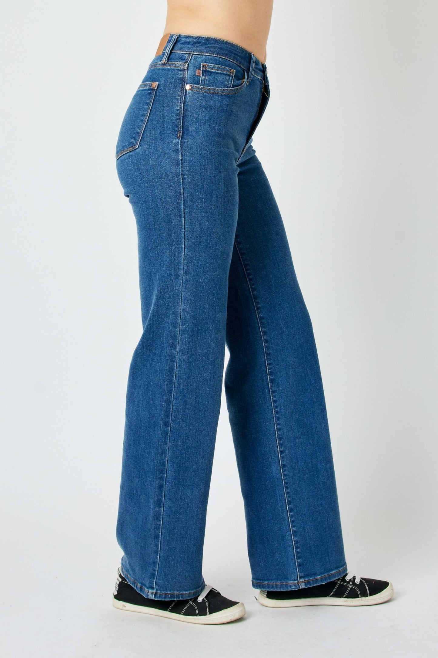 Judy Blue Morrison DW Wide Leg Jeans