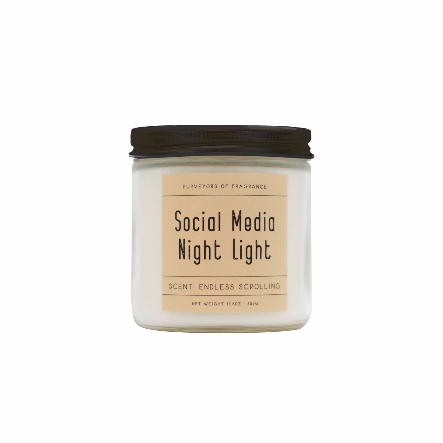 Purveyor Candle - Social Media Night Light