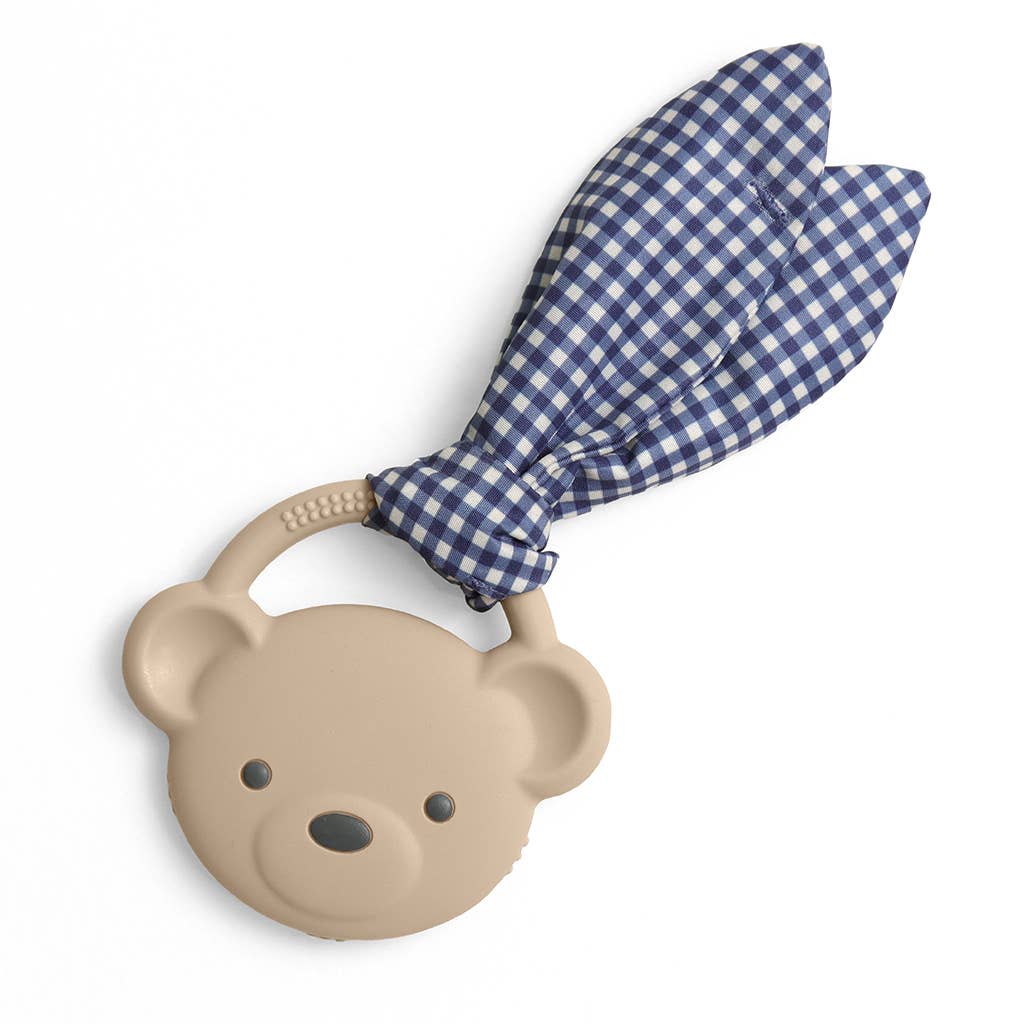 Itzy Ritzy Crinkle Crew™ : Taupe Bear