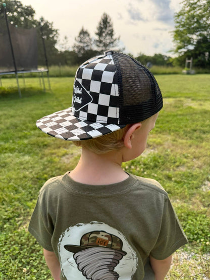 Boys Wild Child Checkered Hat