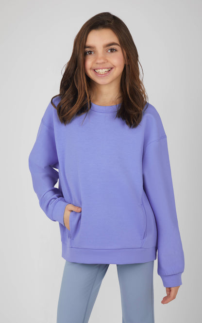 Girls Zuri Scuba Sweatshirt