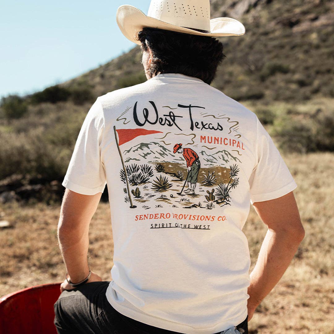 Mens Sendero West Texas Municipal Tee