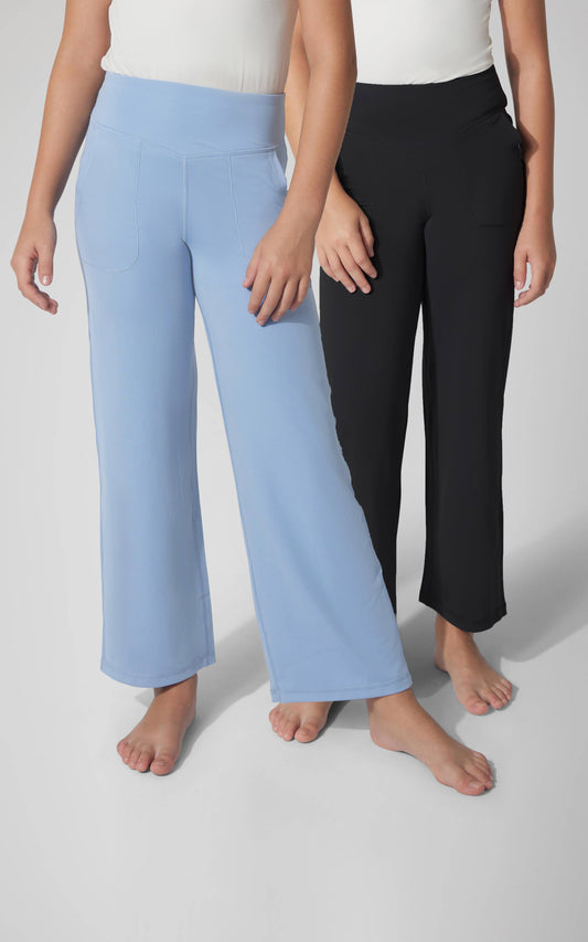 Girls Nudetech Set of Wide Leg Pants