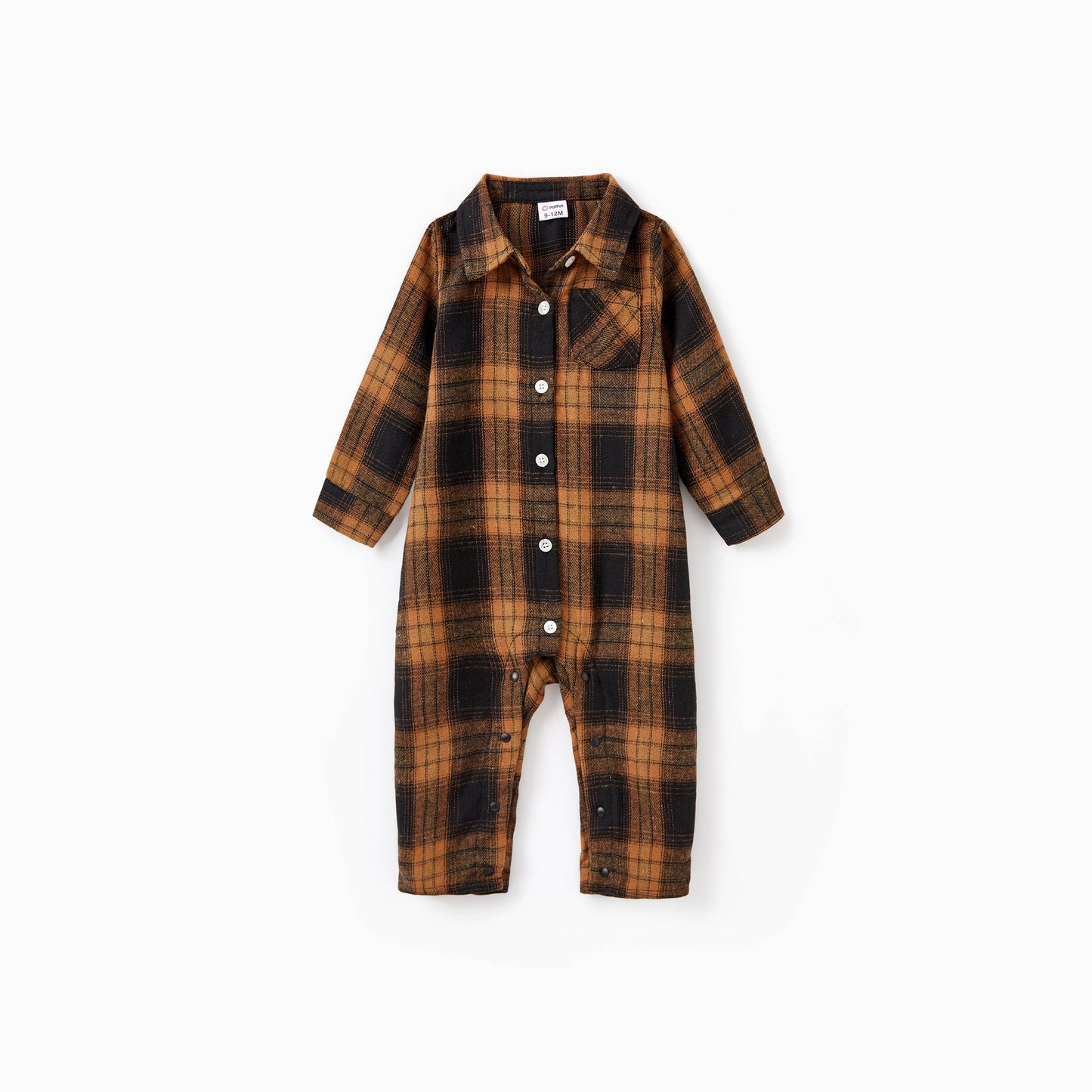 Baby Boys Plaid Flannel Buttondown Jumper