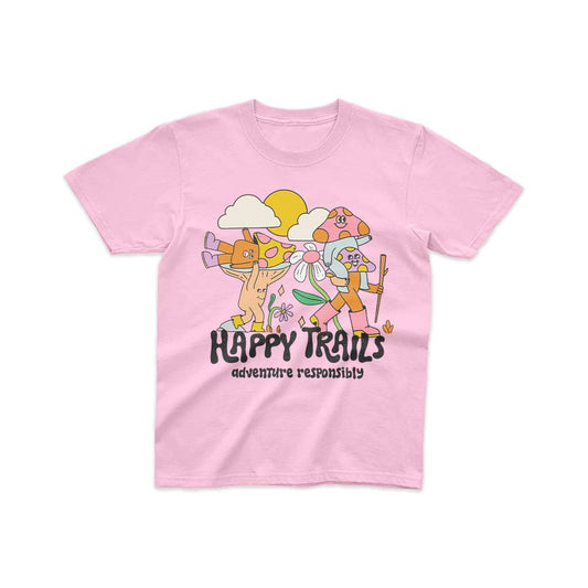 Girls Happy Trails Tee