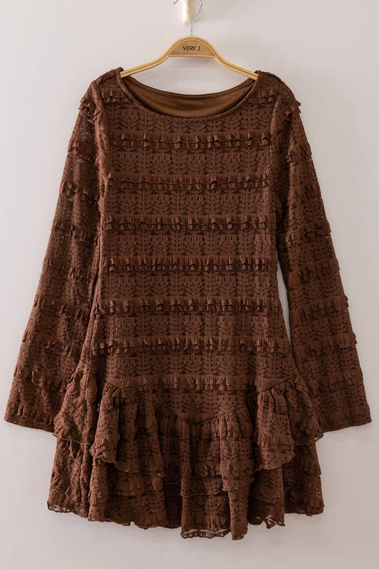 Selena Ruffled Mini Dress
