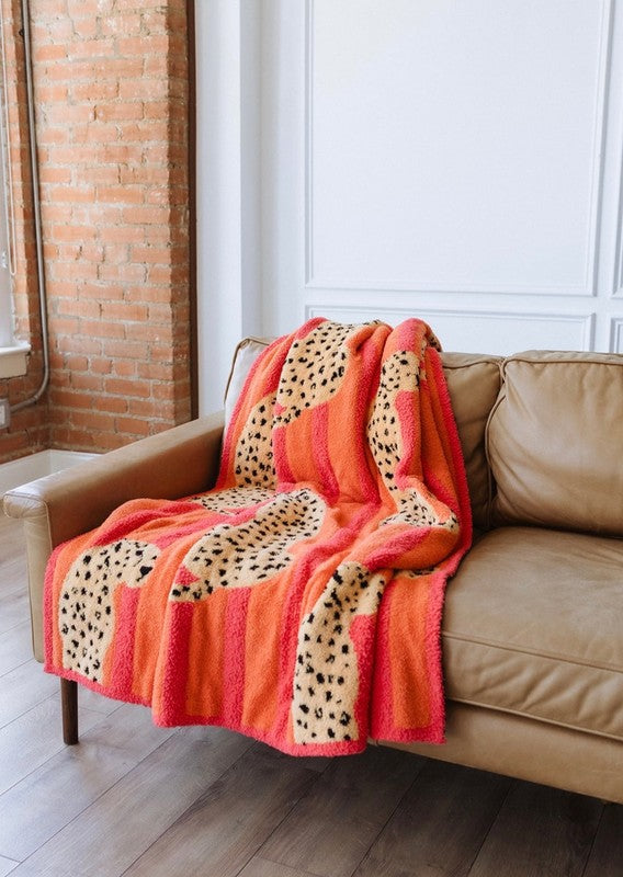 Jungle Wild Microfiber Blanket