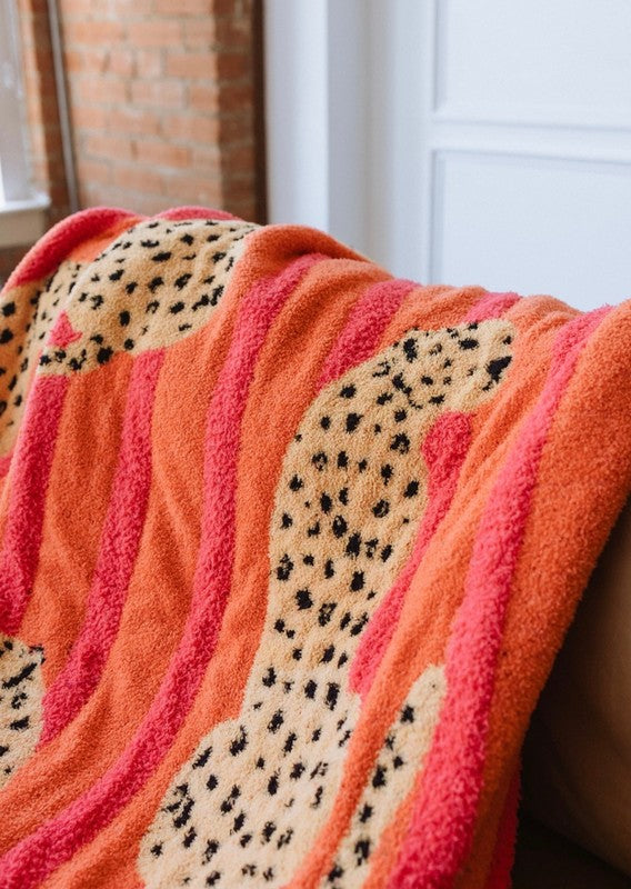 Jungle Wild Microfiber Blanket