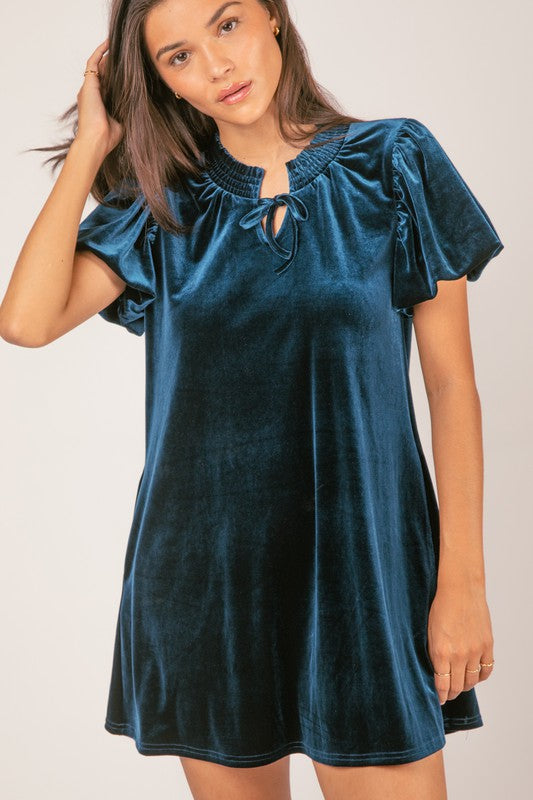 Topanga Velvet Dress