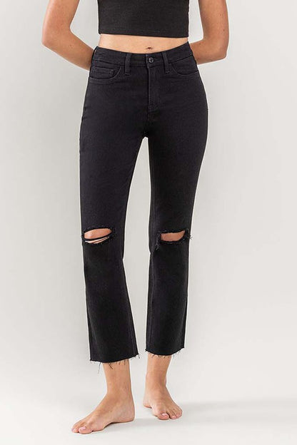 Goodyear Vervet Black Straight Jeans