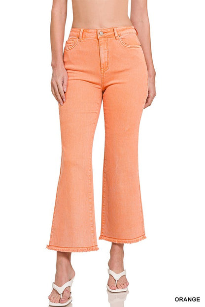 Dakota Stretch High Rise Wide Leg Jeans