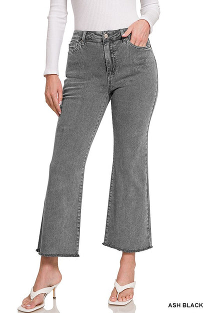 Dakota Stretch High Rise Wide Leg Jeans