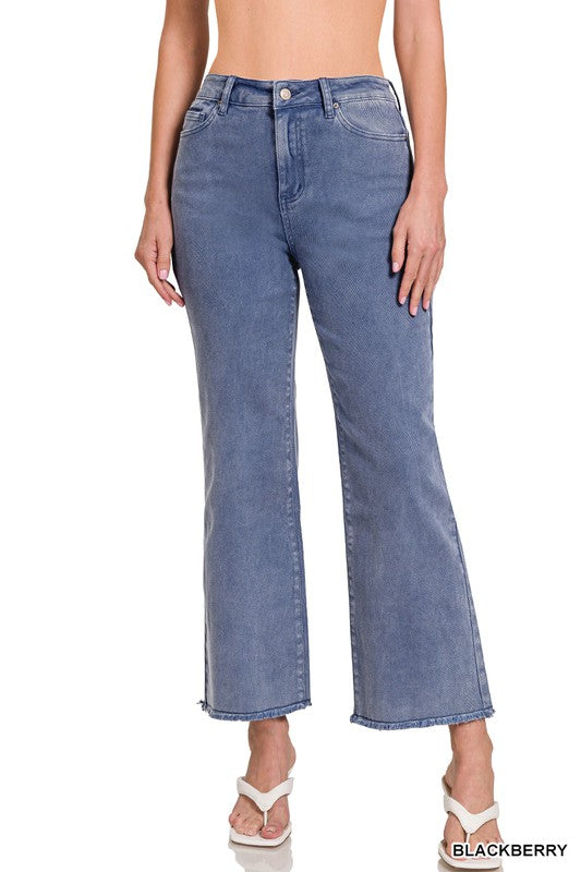 Dakota Zenana Crop Flare Jeans – Bellum&Rogue