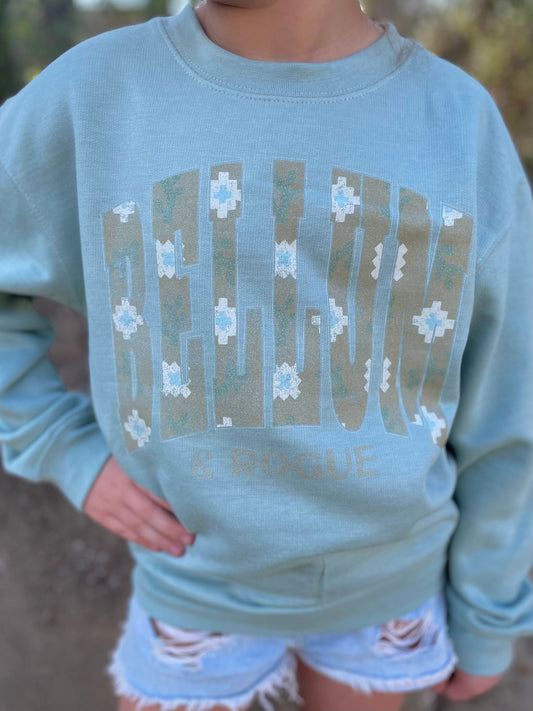 Girls Western Arch Logo Sweatshirt