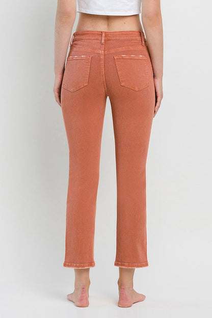 Jeanne Vervet Slim Straight Pants