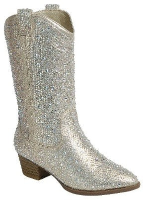 Girls River Rhinestone Western Boots