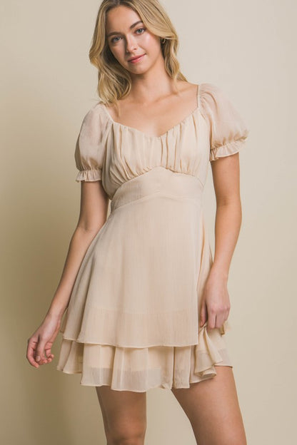 Westbury Chiffon Mini Dress