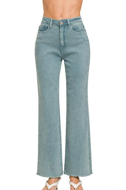 Zenana Juno Wide Straght Leg Jeans