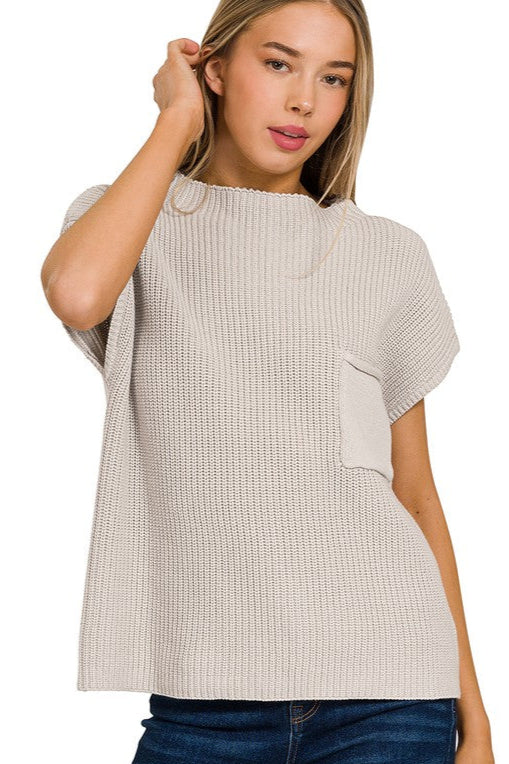 Coronado Full-Length Short Sleeve Sweater Top