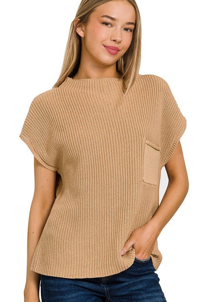 Coronado Full-Length Short Sleeve Sweater Top