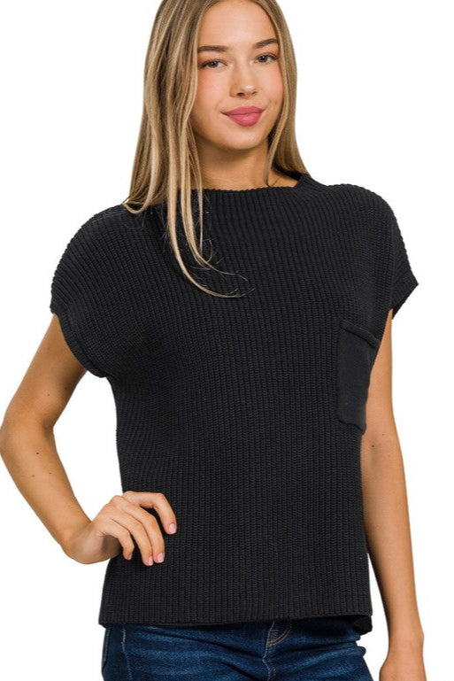 Coronado Full-Length Short Sleeve Sweater Top