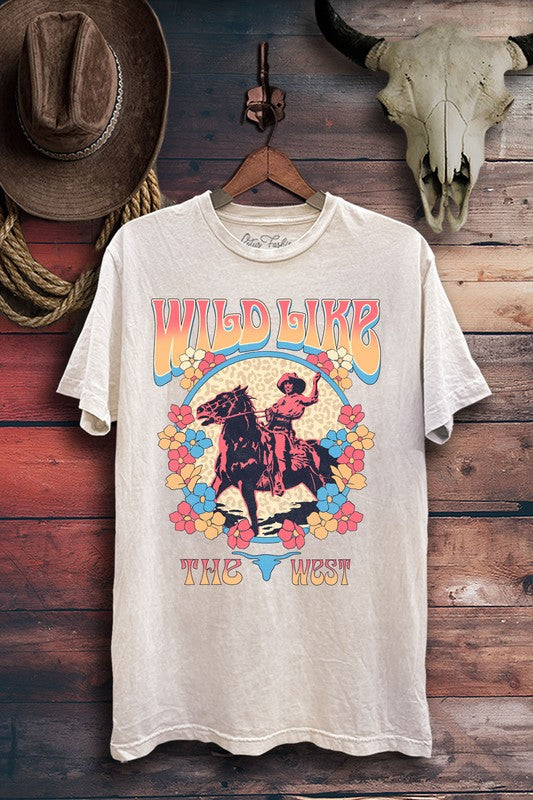 Wild Like the West Tee (Plus Size Only)