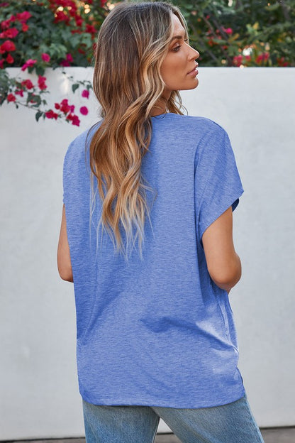 Lilburn Crochet Trim Tee