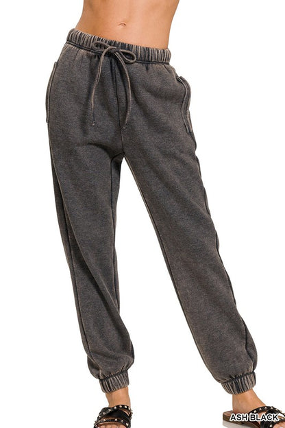 Ourea Burnout Fleece Sweatpants