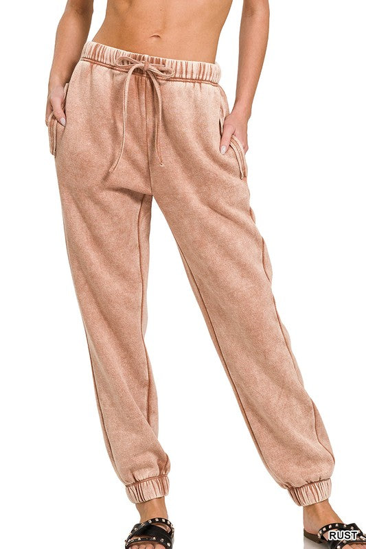 Ourea Burnout Fleece Sweatpants