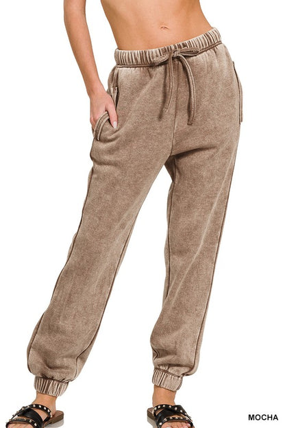 Ourea Burnout Fleece Sweatpants