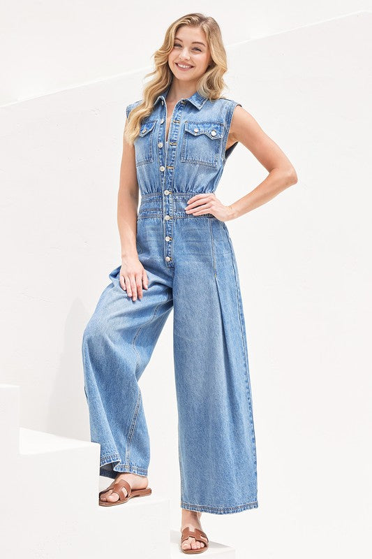 Kentucky Denim Jumpsuit