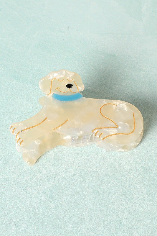 Acetate Mini Dog Claw Clips
