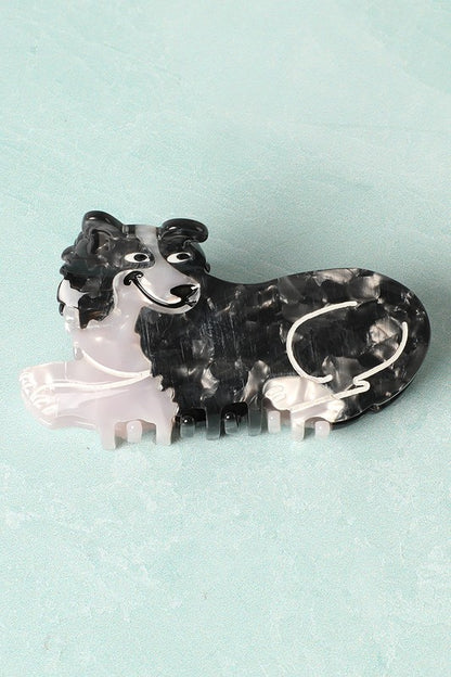 Acetate Mini Dog Claw Clips