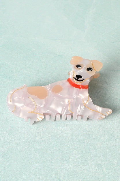 Acetate Mini Dog Claw Clips