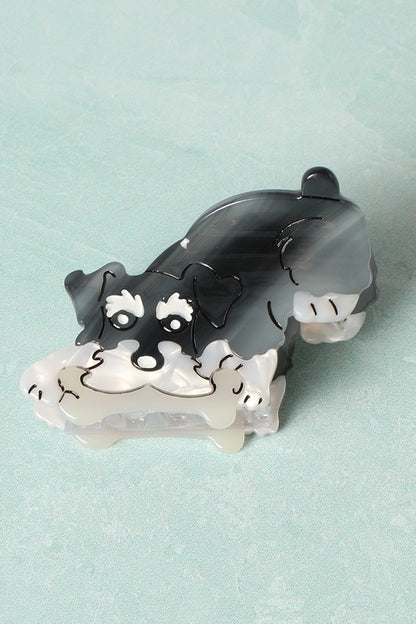 Acetate Mini Dog Claw Clips